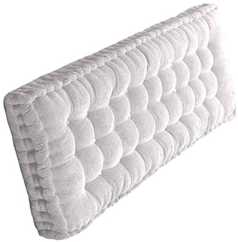 Dickes Bankkissen für drinnen und draußen, rechteckiges Sitzkissen für Esszimmer, Garten, 60 x 40 cm für Komfort und Stil