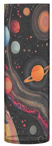 Space Planets Earth Kunststoffvase, 30 x 9 cm, ästhetische Hochzeitsdekoration