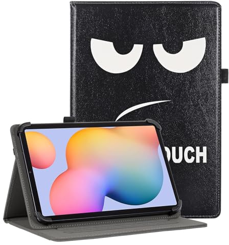 Vakarey Custodia Tablet 10.1 Pollici Universale per Doogee U11/U11 Pro/Tab G6/Tab A9 10 Pollici/A9 Pro+ Cover Tablet 11 Pollici,Occhio