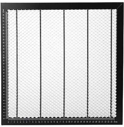 LALABU Laser Honeycomb Wabentisch für laser Graviermaschine,400x400 mm Waben Laser Arbeitsplatte,Laser Graviermaschine Honeycomb Arbeitstisch für Laserschneider und laser gravierer