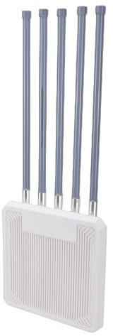 Bewinner Routeur WiFi 6 Extérieur AX3000, Routeur Internet sans Fil Double Bande étanche IP67 avec Antennes 6x7dBi, 2402Mbps 5GHz, Prise en Charge PoE, Modes Mesh/AP/répéteur