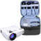 Luxja Sac pour Mini Projecteur XuanPad, DR.Q, APEMAN et QKK, Sacoche pour Mini Videoprojecteur et Accessoires, Noir