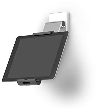 Durable Tablet Wandhalterung (mit Tragarm für Tablets 7-13 Zoll, 360° drehbar mit Diebstahlsicherung) silber/anthrazit, 893523