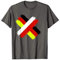 deutsch polnische Flagge Deutschland Polen Fahne Frau Mann T-Shirt