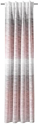 Verdi Schlaufenbandschal Lisa 140x245 cm 1 Stück Rose-grau Farbverlauf, 853725