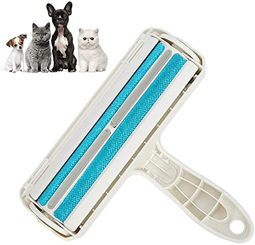 LATRAT Cepillo quitapelusas para mascotas y perros, reutilizable, apto para muebles, sofás, alfombras, cojines para asientos de coche, reutilizables y lavables