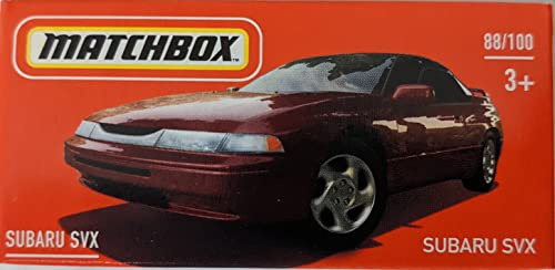 Matchbox Power Grabs Red Subaru SVX 88/100