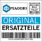 Emblem Piaggio für Ape 50, B007033