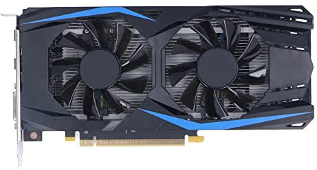 GTX 950 2 GB GDDR5 128-Bit-Gaming-Grafikkarte, Grafikkarte mit Zwei Lüftern, Geräuscharme Desktop-Computer-Gaming-Karte, 4K HDR, für Gamer-Geschenke Im Home Office