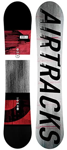 Airtracks Herren Snowboard Freeride Freestyle - Waves Camber Snowboard Extra Wide 159 cm