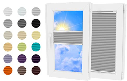 MW Group | Plissee nach Maß | Fensterplissee | Farbe nach Wahl | Für jede Fensterform und -größe | Für zu öffnende und nicht zu öffnende Fenster | In jeder Position einsetzbar | Intrusive Installation