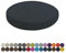 Lsjoaw Rund Sitzkissen Stuhlkissen 30 X 30 X 3CM(1 Pieces) Leinen Sitzpolster Abnehmbares Memory Schaum Runde Sitzauflage für Stuhl Bank Hocker Haus Küche Esszimmer Garten Büro,Grau Blau