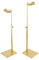 TOLIDA 2 Stück Handtaschenständer aus Metall Gold Handtaschenhalter mit Verstellbarer Höhe Großer D-Kopf-Taschenständer Geldbörsenhalter von Damen Mädchen für Tasche Hüte Brieftasche Requisiten