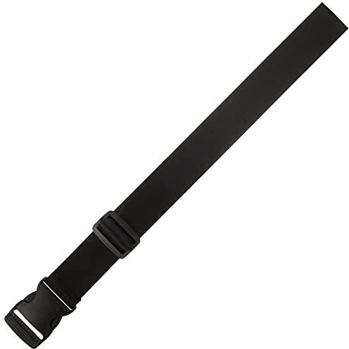 Theaque Hip Bag Verlängerungsgurt Elastischer Riemen Schnalle Verlängerung 50 cm Verlängerungsgürtel für Hüfttasche, Sicherheitsgurte, Gepäck, Aktentaschen - Schwarz - Nylon - Casual - Jahrestag