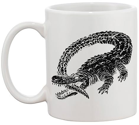 Krokodilwels Und Die Flaschenmänner Weiße Tasse Kaffee Tee Männer Frauen Keramik Coffee Tea Mug Cup