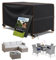 MUPAS Abdeckung Gartenmöbel Wasserdicht Winddicht Schwerlast 420D Oxford Gewebe Verbessertes Abdeckplane Gartenmöbel für Outdoor-Sofa Gartentische, Stühle und Möbelsets 135 x135 x75cm