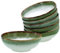 CreaTable, 21693, Serie Cascade, 6-teiliges Geschirrset, Smoothie Bowl Set aus Steinzeug, spülmaschinen- und mikrowellengeeignet, Qualitätsproduktion