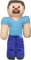 Plüschtier Steve – Höhe 30 cm – Mehrfarbig – Videospielfigur kompatibel mit Minecraft