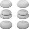 Savage Raven by Skull & Co. Skin, CQC and FPS Thumb Grip Set Joystick Cap Analog Stick Cap for PlayStation Portal - White, 3 Pairs(6pcs)