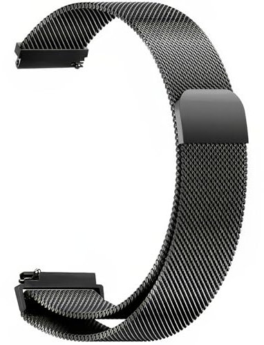 Harikiri 20mm Magnetici Cinturino per Garmin Vivoactive 5/Vivomove 3 40mm/Vivoactive 3/3 Music,Garmin Venu/Venu 2 Plus/Venu Sq/Sq 2/Sq Music/Sq 2 Music/Vivomove/Vivomove HR/Luxe 42mm