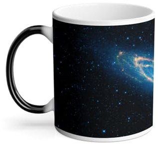 Thermoreagierende Tasse Magische Tasse – Andromede Galaxie Astronomie Sterne Weltraum – 325 ml