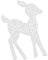 Süße Rentiere Freien Weihnachtsbeleuchtung Figur Gartendekorationen 3 Größen Für Garten Yard Yard Metal Geschenk Freien