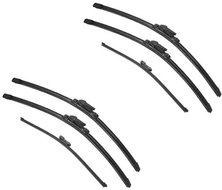 Für SKODA Für Octavia 5E 2013-2018 Vorne Hinten Scheibenwischerblätter Doppel Gummi Auto Zubehör Scheibenwischer Set(6PIECES)