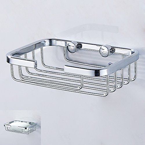 Stainless Steel Soap Dishes Wall Mounted Shower Soap Holder Soap saver Wall mounted Soap Dish Shower ,Wire Soap Basket Kitchen Bathroom