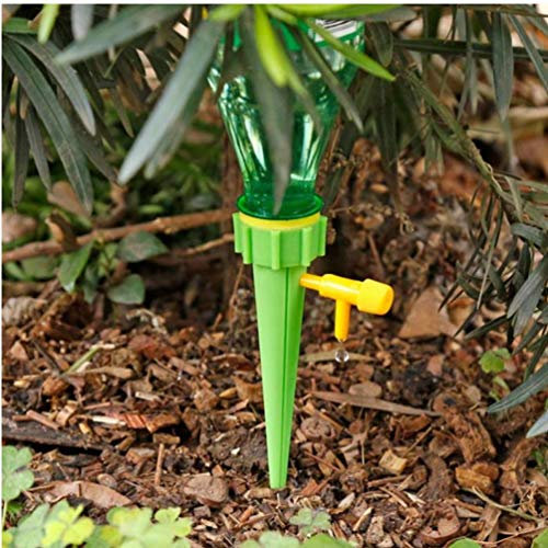 Oulensy Automatische Bewässerung Bewässerung Kits System-Zimmerpflanze Spikes Adjustable Stakes Bewässerungssystem Blumentopf Bewässerung 0.45#