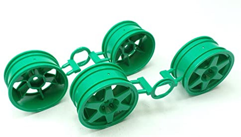 Unbekannt Tamiya TT-01E 1:10 Mercedes Benz 190E Debis 19335795 Felgen Grün 26x52 mm T0E®