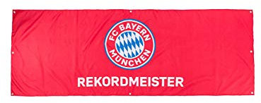 FC Bayern München Balkonflagge 250x90cm