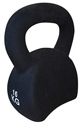 Kettlebells HUAHUA Environmentally-friendly Fitness, Pure Iron Casting, High Strength Fitness Training Equipment, 4kg, 6kg, 8kg, 10kg, 12kg, 16kg (Size : 16kg)