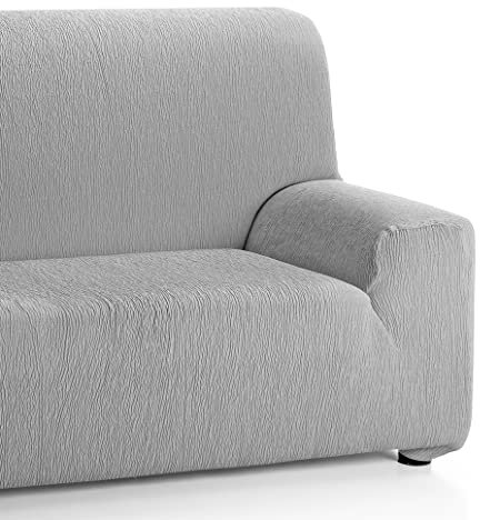 Martina Home Sofabezug, Grau Alma, 4-Sitzer