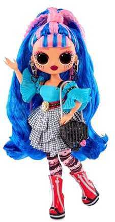 L.O.L. Surprise! OMG Queens Modepuppe - PRISM - 20 Überraschungen inklusive Outfit, Accessoires, Puppenständer & mehr - Zum Sammeln - für Jungen & Mädchen ab 4 Jahren