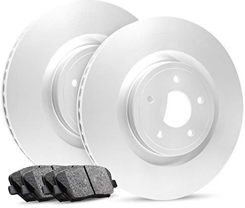 R1 Concepts Rear Brakes and Rotors Kit |Rear Brake Pads| Brake Rotors and Pads| Ceramic Brake Pads and Rotors |fits 1995-1999 BMW M3, 1998-2002 BMW Z3