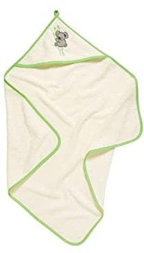 Playshoes Unisex Kinder Frottee-Kapuzentuch Koala 340049, 6 - Beige, 75x75cm