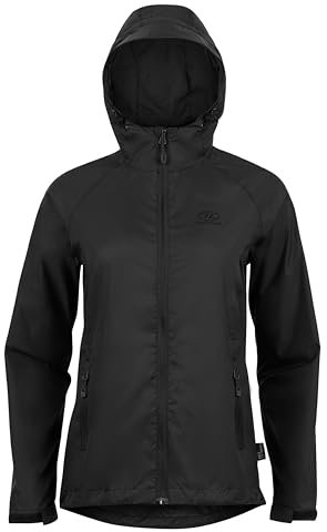 Highlander Women’s Waterproof Jacket - Stow & Go Packaway Jacket - Ultimate Waterproof Protection, Lightweight & Breathable, Perfect for Everyday and Outdoor Adventures