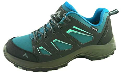 McKinley Damen Discover III Walking-Schuh, Anthracite/Blue Aqua, 38 EU
