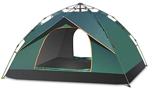 GGZONE Strand-Klappzelte, automatisches Pop-Up-Zelt, 1–2 Personen, wasserdicht, Winddicht und Sonnenschutzdach für Outdoor-Camping oder Reisen Beautiful Scenery