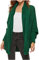 Hailmkont Vestito Maglione da Donna Autunno Inverno Manica Lanterna vestibilità Larga Cardigan Abiti Donna 2025 Trendy, S-F88 Verde Lime, Etichettalia Unica