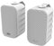 Audibax Delta 32 BT White Paire d'enceintes Bluetooth – Haut-parleurs Actifs Haute Performance pour Mur – Compatible avec Bluetooth – Plage de fréquence élevée (100 Hz – 20 kHz) – Son Surround