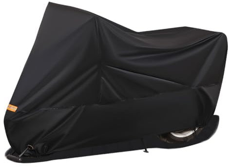 JDUYHS Housse Moto pour Piaggio Medley 2017-2023, Housse Protection pour Moto Imperméable Anti-Poussière, A Black