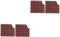 Operitacx 4 Stück Binderinge Notizblöcke Notizbuch Im Taschenformat Mini-notizblöcke Für Frauen Notizblöcke Für Kinder Tragbarer Notizblock Neuheitsnotiz Mini-notizblock Süßes Notizbuch