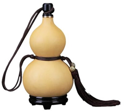Bottiglia di zucca - Bottiglia d'acqua di zucca | Bottiglia d'acqua sportiva Zucca | Borraccia da esterno con corda in nappa | Borraccia da viaggio | Bottiglia di vino pendente, bottiglia d'acqua