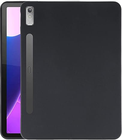 GIOPUEY Funda para Huawei Matepad 12X, Carcasa Trasera de TPU Suave, Ultraplano, Anti-vibración y Anti-Deslizamiento - Negro