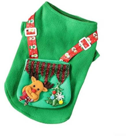 Ein Muss für Weihnachtsartikel, Hundepullover mit lustigem Rentier-Thema (XL)