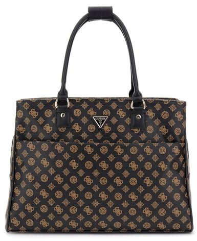 GUESS Wilder Shopper Tote Brown