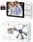 Cámara Digital 4K, 2.8 LCD Digicam Compacta with 64GB Tarjeta TF, Wevoor 18X Zoom Digital Autofoco Cámara de Fotos for Viajes Fiestas Citas Selfie