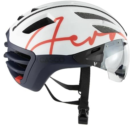 CASCO SPEEDairo mit Vautron Visier Liberty Weiß-Blau-Rot L 59-62cm