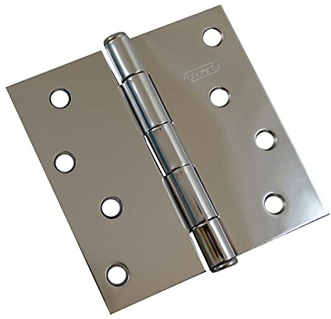 Richelieu | 2-Pack Onward 4-inch Polished Chrome Square Corner Door Hinge